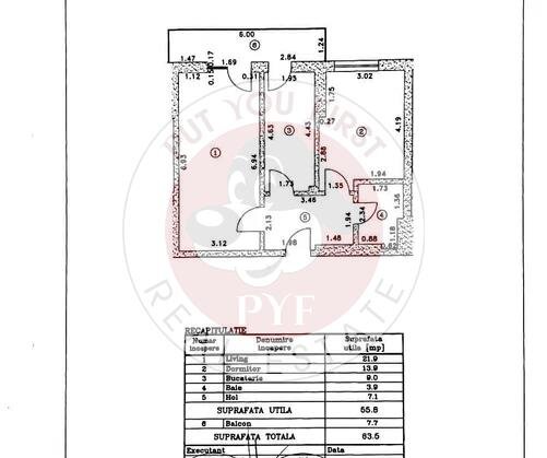 Lacul Morii | apartament 2 camere | 63mp | decomandat | B9840
